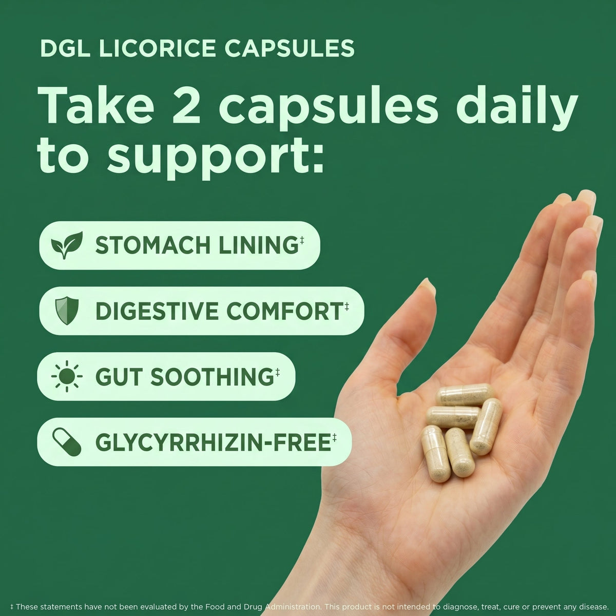 DGL Licorice daily benefits