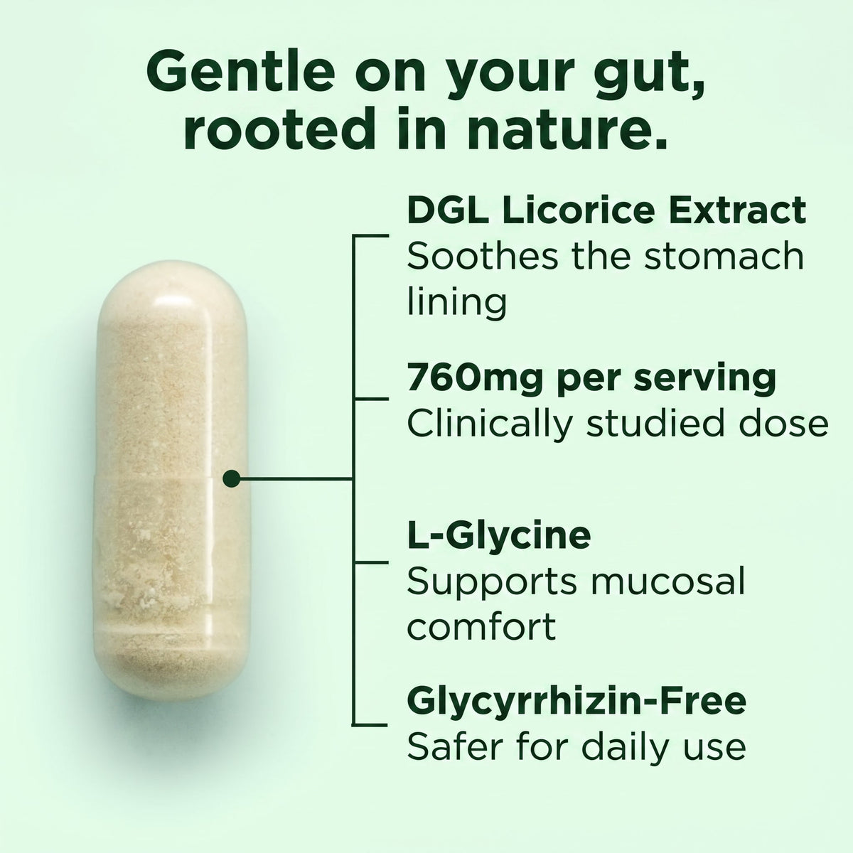 DGL Licorice ingredient callouts