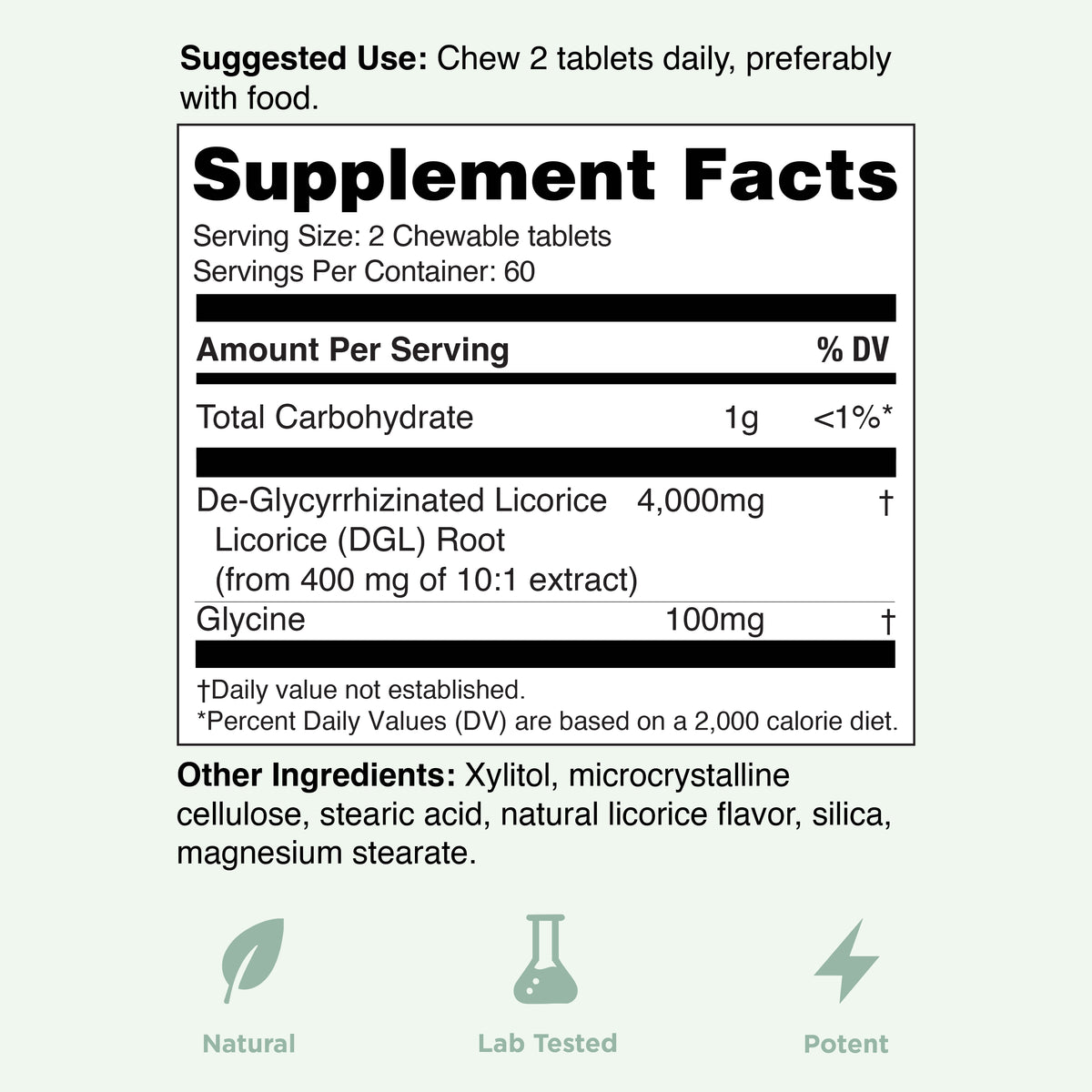 DGL Licorice Chewables