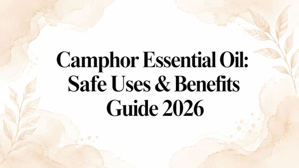 Camphor Essential Oil: Safe Uses & Benefits Guide 2026