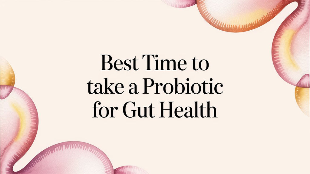 The Best Time to Take a Probiotic for a Happy Gut