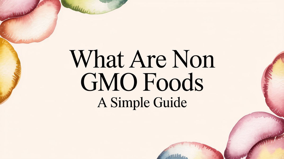 What Are Non GMO Foods? A Simple Guide for a Healthier Kitchen – Yuve