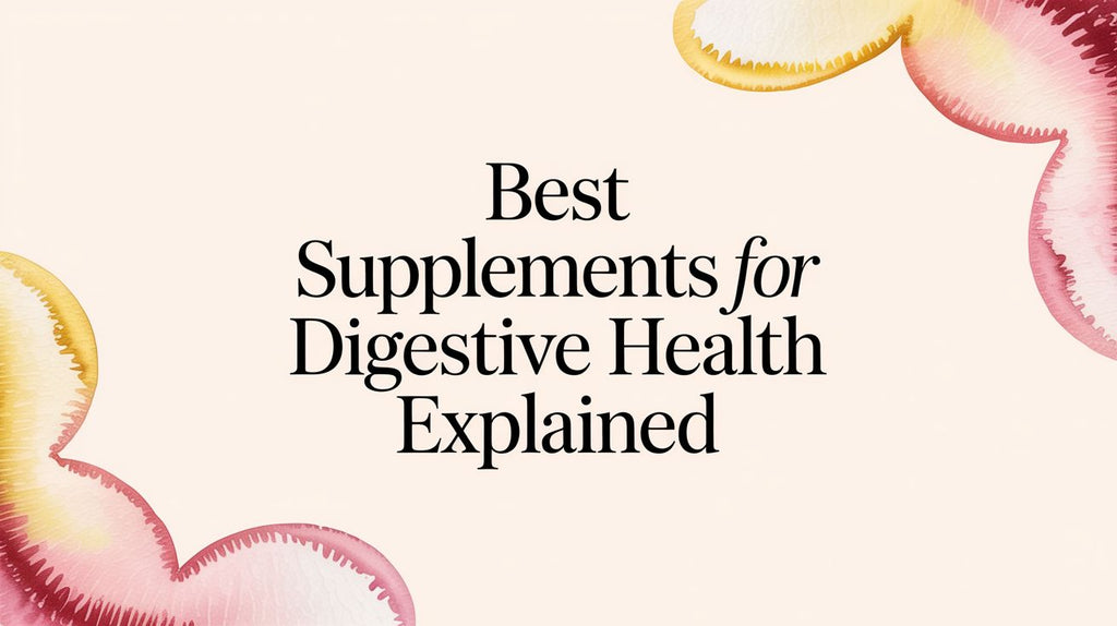 The Best Supplements for Digestive Health: A No-Nonsense Guide