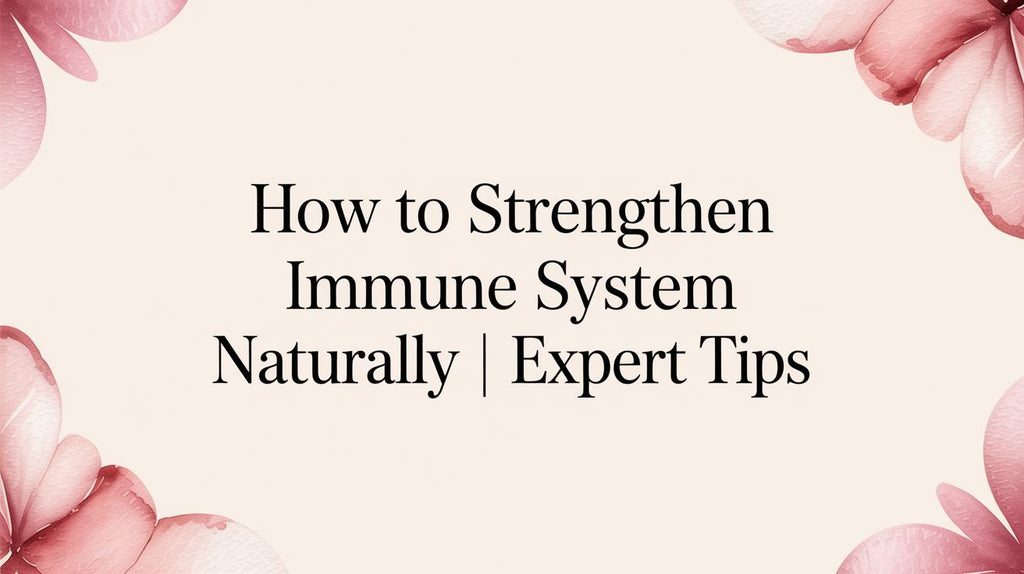 How to Strengthen Your Immune System Naturally