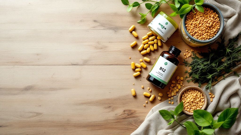 Top Supplements for a Vegan Diet to Help You Thrive