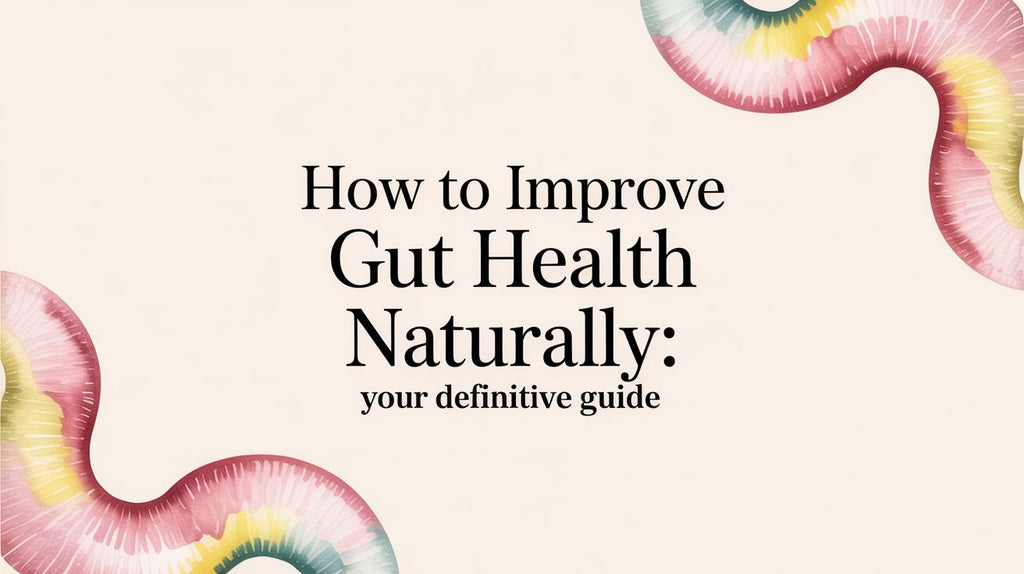 How to Improve Gut Health Naturally: A Friendly Guide to Feeling Great