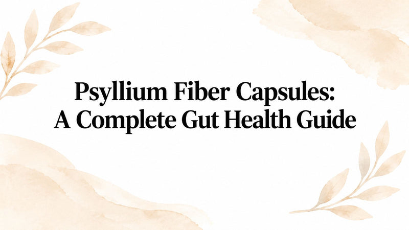 Psyllium Fiber Capsules: A Complete Gut Health Guide