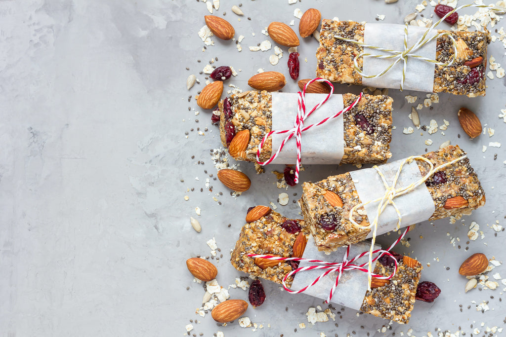 Raw Chocolate Protein Bars with Dates