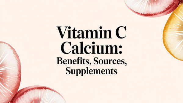 Vitamin C Calcium: Benefits, Sources, Supplements