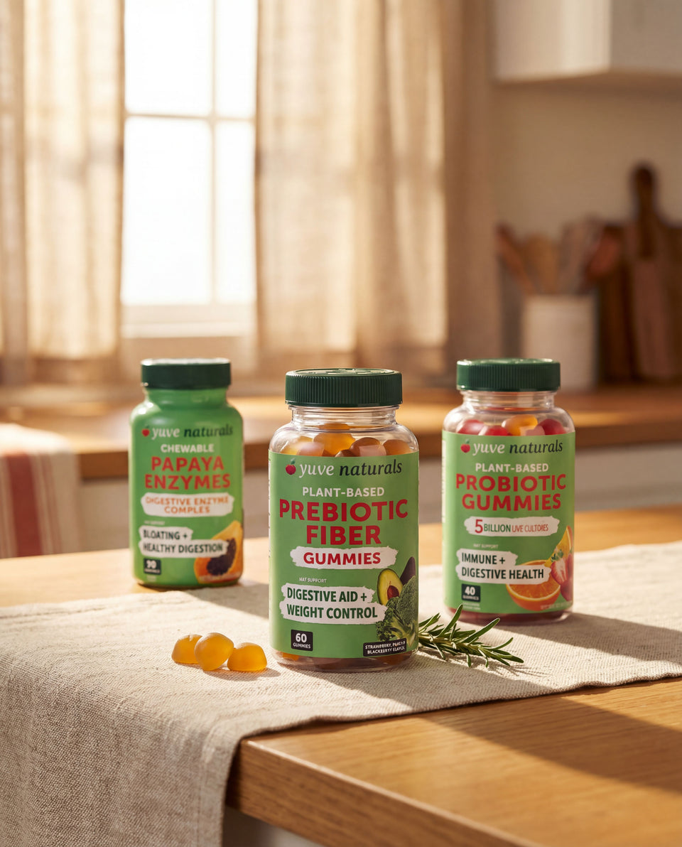 Yuve | Vegan Supplements for Gut Health, Immunity & Energy