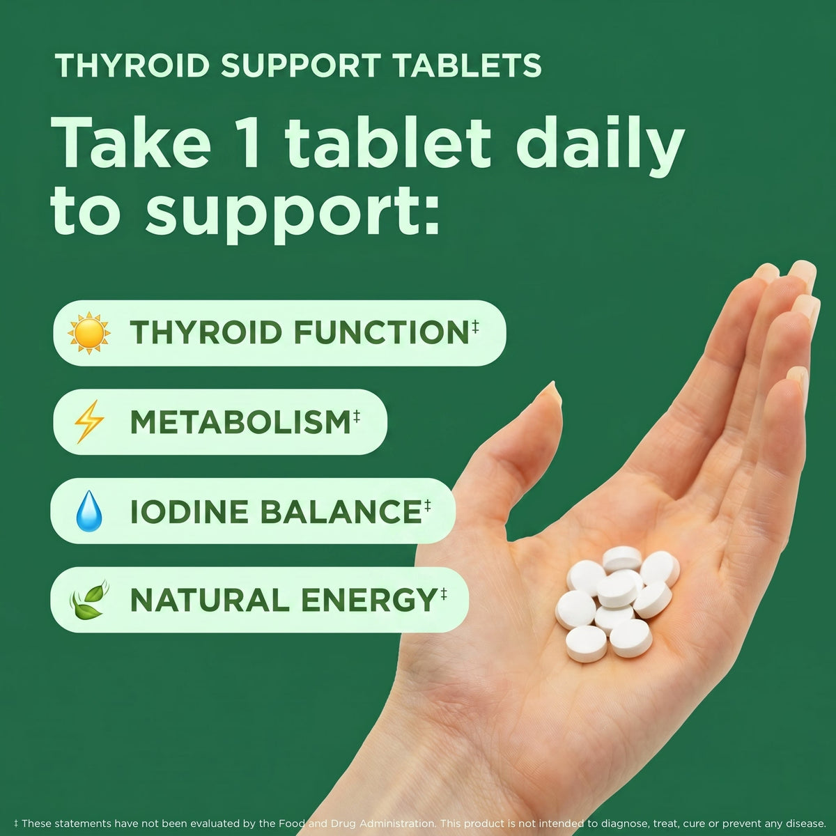 Sea Kelp Thyroid Health daily benefits